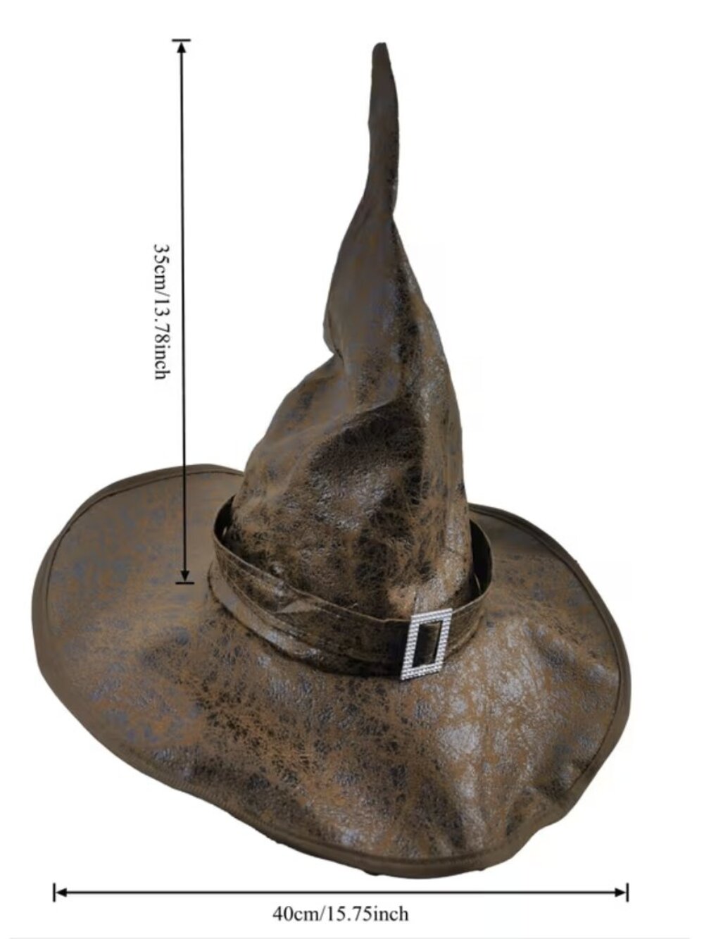Brown Bohemian Witch Hat Brand new in package
